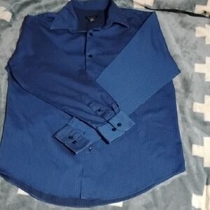 Van Heusen Men's Navy Button-Down Shirt